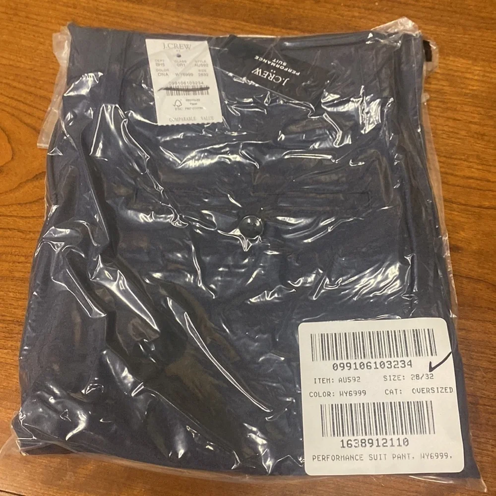 J Crew Slim-fit performance suit pant AU592
